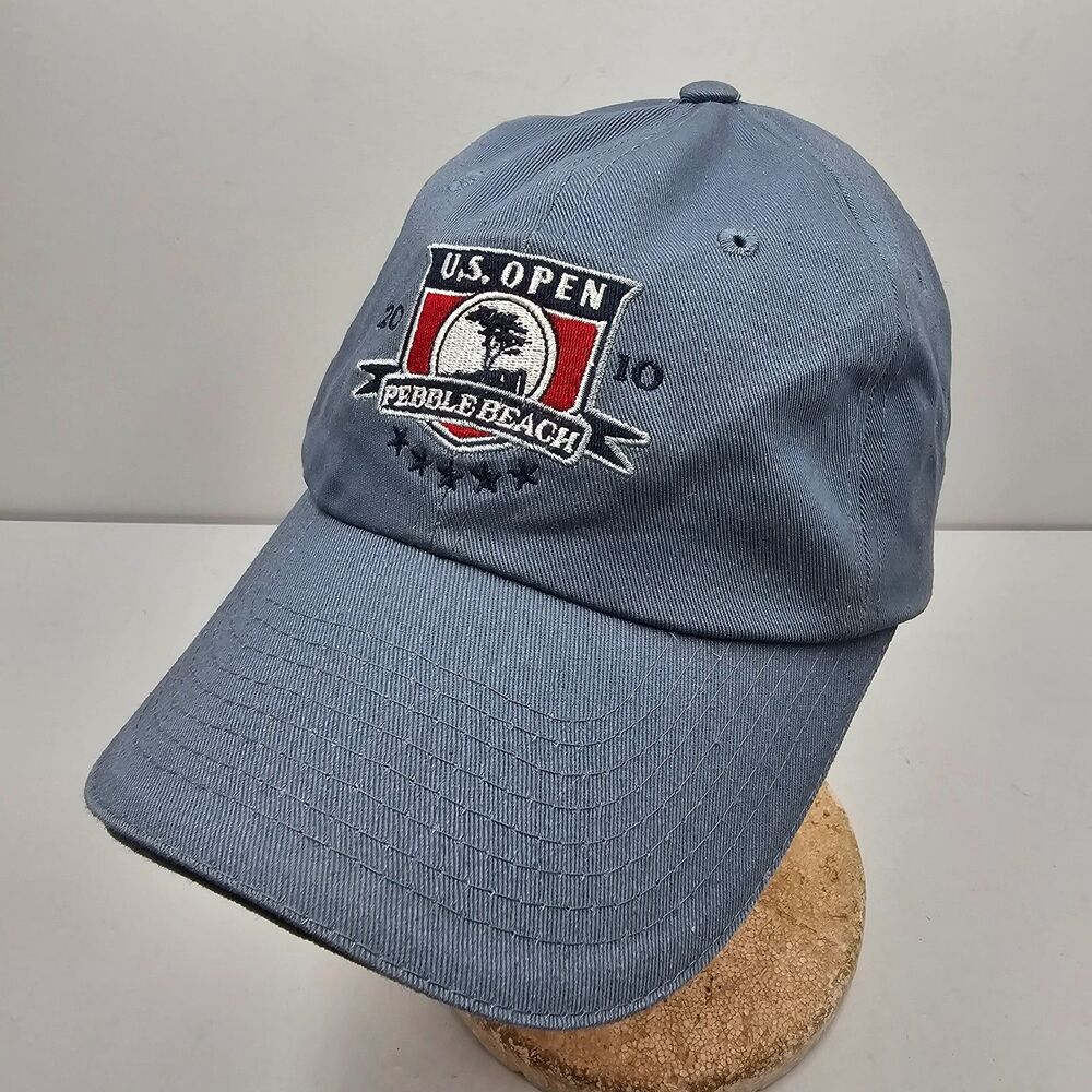Vintage USGA Member Logo Hat 2010 U.S. Open Pebble Beach Golf Dad Cap Adjustable